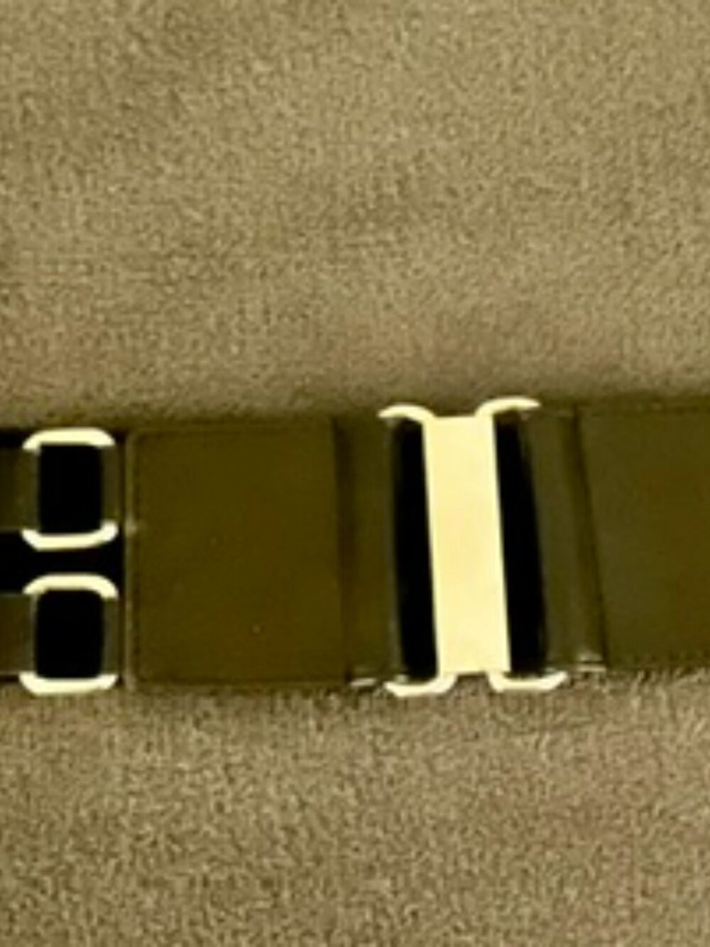 Vintage Betsey Johnson Black Stretch Belt BBP1635 - Picture 4 of 9